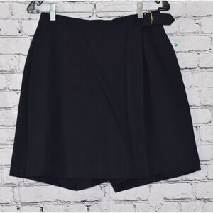 St John Sport By Marie Gray Navy Shorts Skort Skirt Size 4